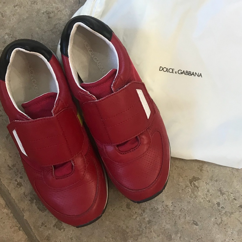 Boys Dolce & Gabbana shoes.